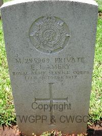 Dar Es Salaam War Cemetery - Amery, E J